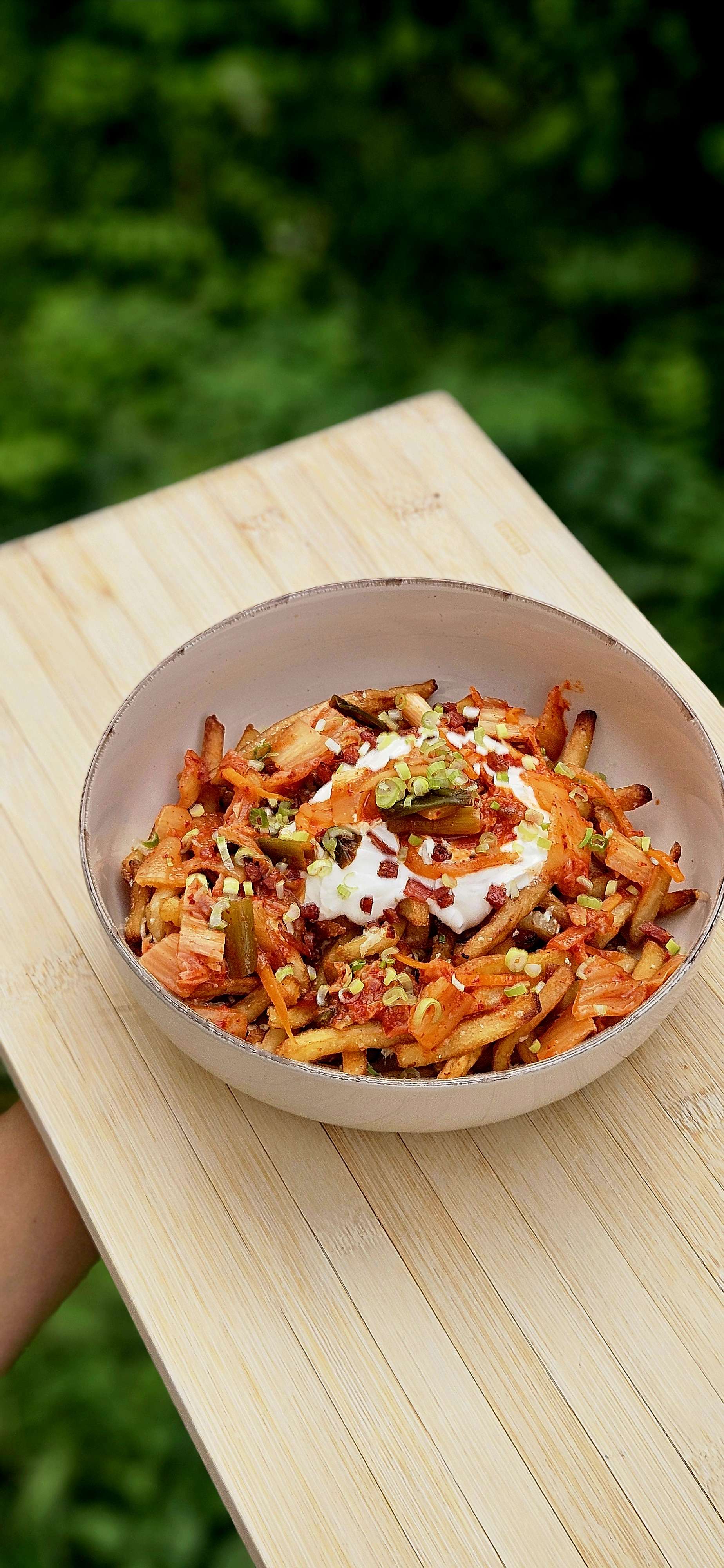 Kimchi pomfrit